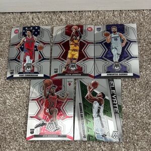 Basketball Trading Cards Set - Multicolor (5)